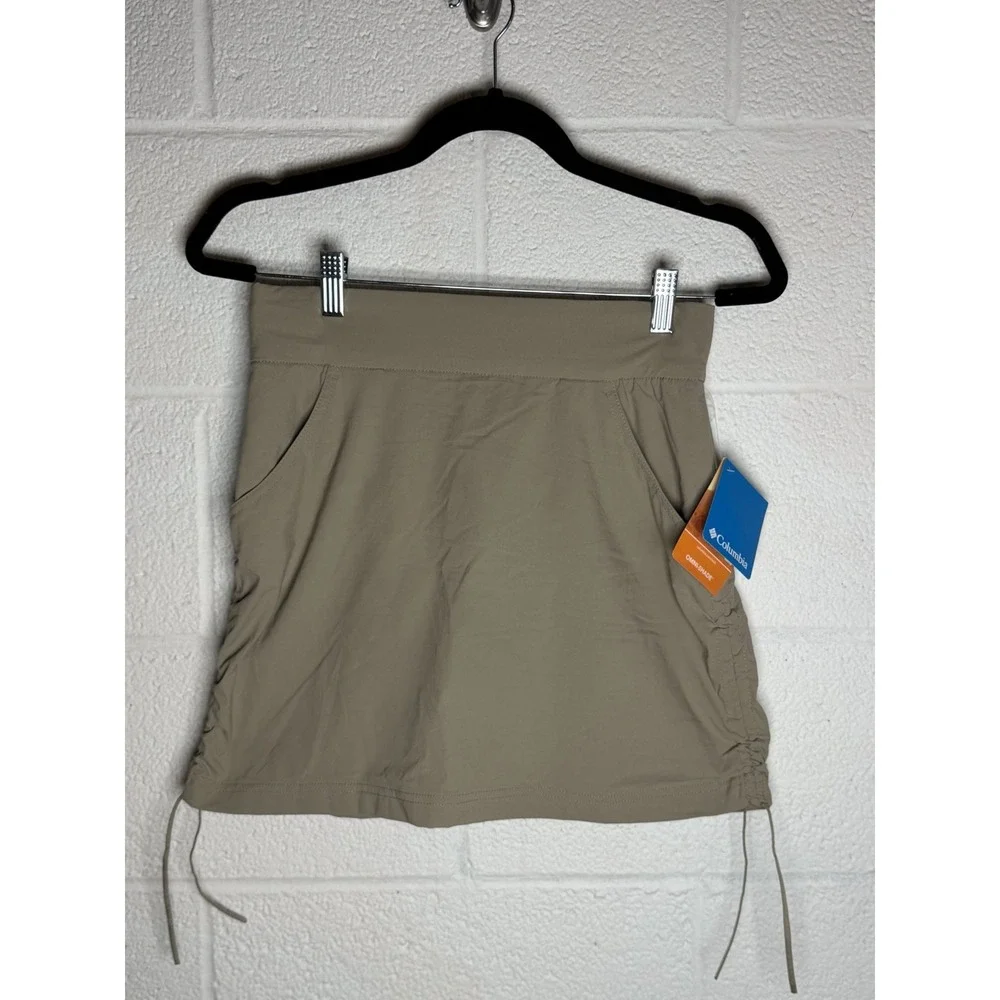 Columbia Sandy River Skort Womens Small Tusk Omni Shade UPF Hiking NWT